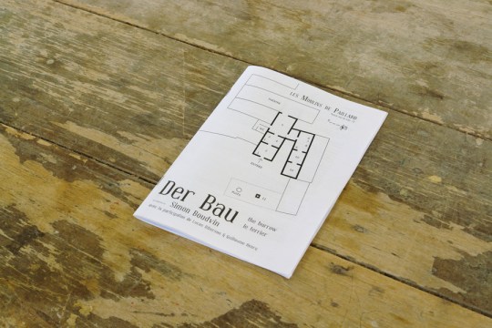 livret de l'exposition.