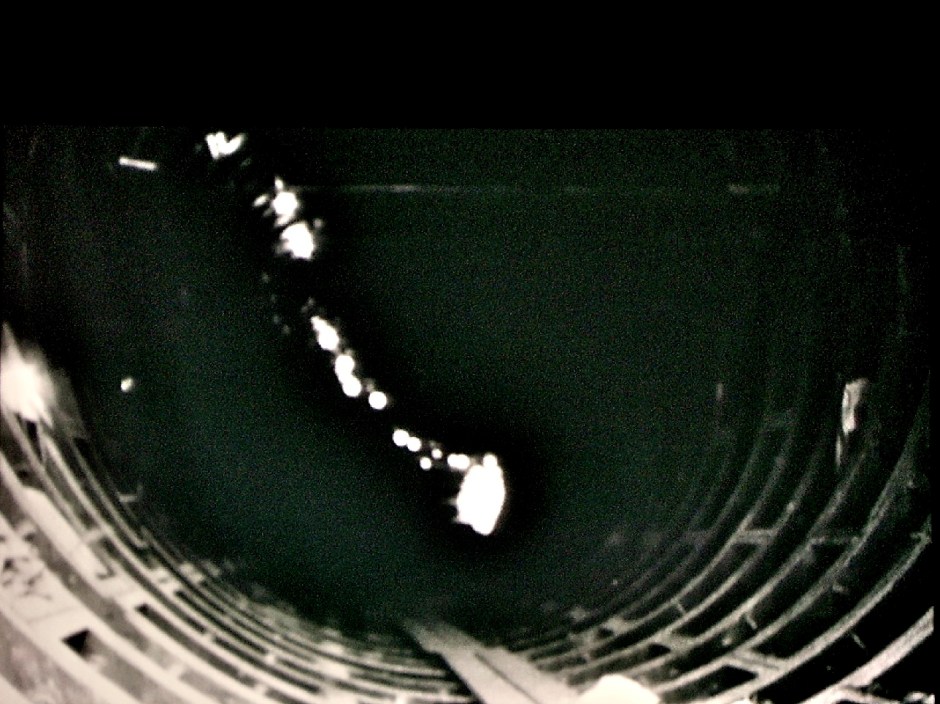 Gordon Matta-Clark. Substrait (Underground Dailies) 1976, 30min, noir & blanc et couleur. 16 mm sur vidéo.. Courtoisie de l’EAI et la galerie David Zwirmer.