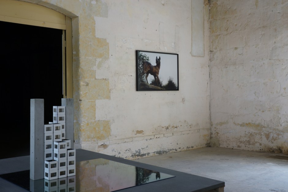 Bertrand Lamarche. Le Lac Noir. vue de l'exposition. Courtesy Galerie Jérôme Poggi, Paris.  