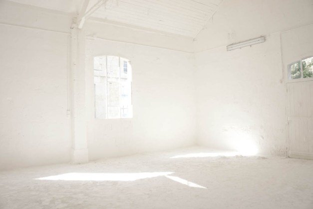 Vincent Lamouroux, Attente, 2014, Chaux éteinte