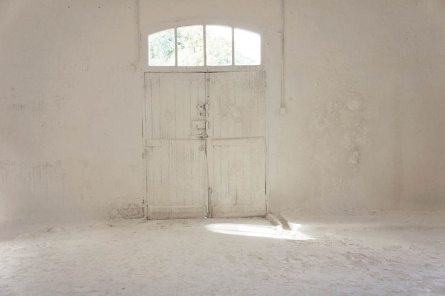 Vincent Lamouroux, Attente, 2014, Chaux éteinte