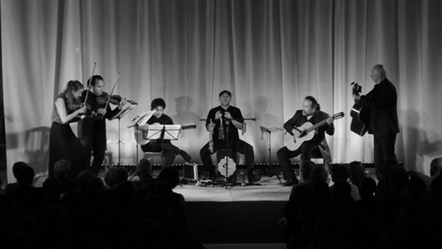 Deborah Nemtanu, Alexis Cardenas, Leonidas Rondon, Francisco Gonzales, Rafael Mejias, Nelson Gomez. Photo © James Porter 