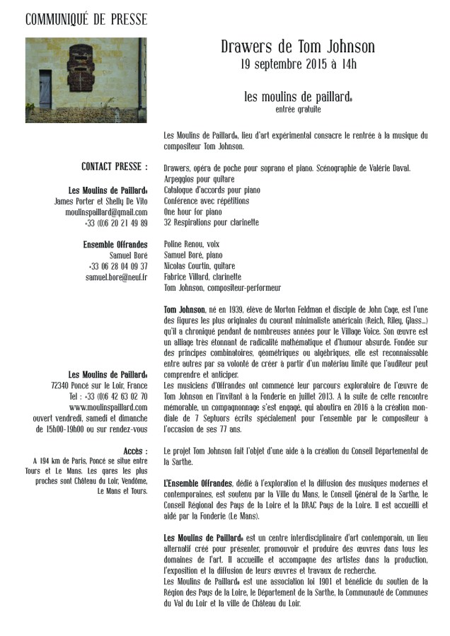 web2015 tom johnson drawers communiqué de press