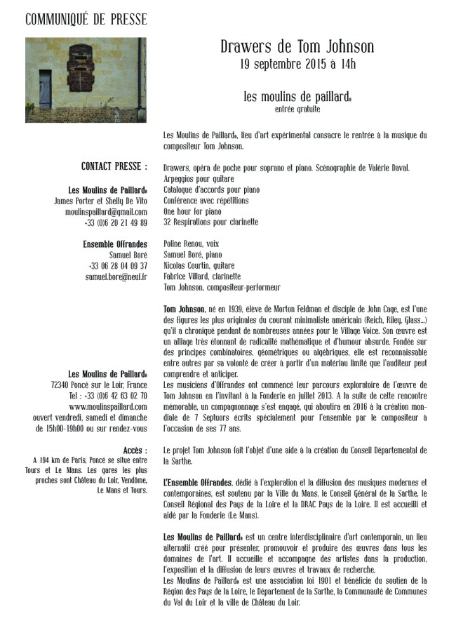 web2015 tom johnson drawers communiqué de press