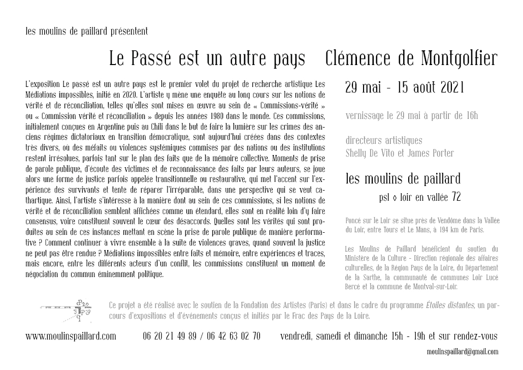 web verso le passé est un autre pays