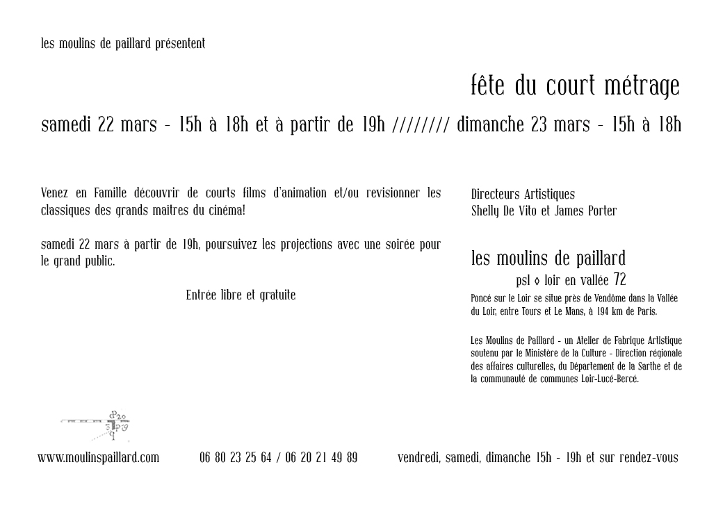 web fête du court metrage verso